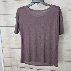 Lululemon Between Moments Polar Shift Veil Antique Bark Tee 6
